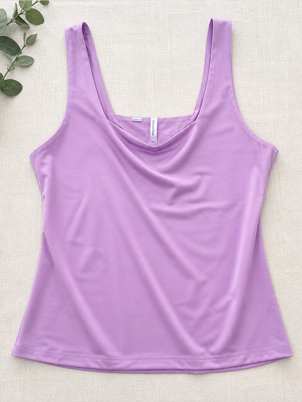 TravisMathew Tank Top Womens Medium Purple Orchid Sleeveless Golf Casual